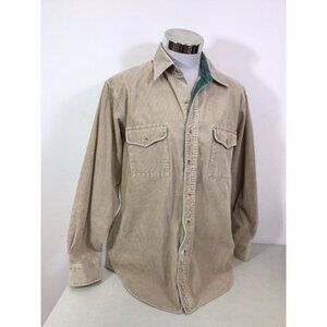 Outdoor Exchange Vintage Corduroy Shirt Cotton Mens Large